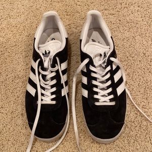 Adidas Gazzele Sneakers Black and White